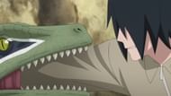 Sasuke taming Meno (Image via Studio Pierrot)